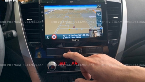 Màn hình DVD Android liền camera 360 xe Mitsubishi Pajero Sport 2018 - nay | Oled Pro X8S 